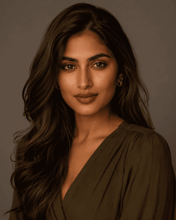 Color analysis comparison portrait
